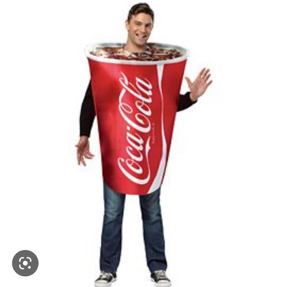 Adult Coca-Cola Cup Costume